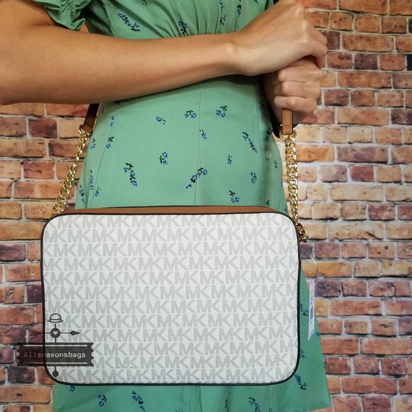 🔽Michael Kors Jet set item large crossbody acorn - Picture 4 of 8